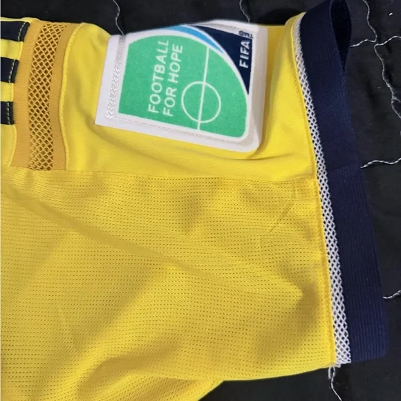 adidas Yellow Soccer Jersey - Picture 4 of 5
